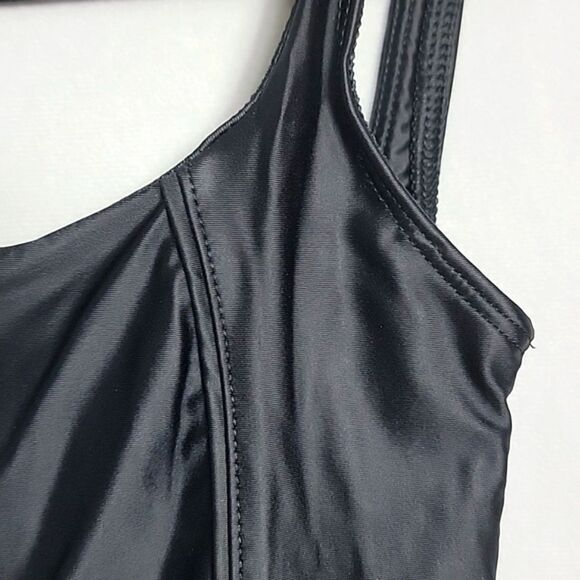 NEW.. REEBOK.. CARDI B.. black thong body suit/swimsuit.. - Picture 5 of 16